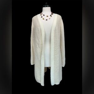 Marled cardigan size large